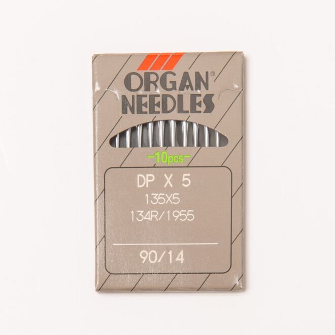 Organ Rundkolbennadeln Standard 90, System 134 R / DPx5 / 135x5