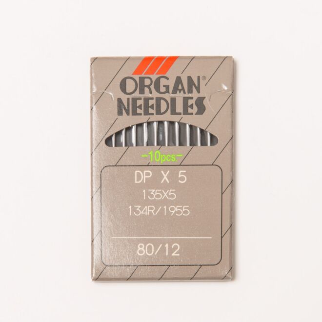 Organ Rundkolbennadeln Standard 80, System 134 R / DPx5 / 135x5