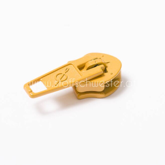 5mm Pin-Lock Schieber senf (3 Stück)