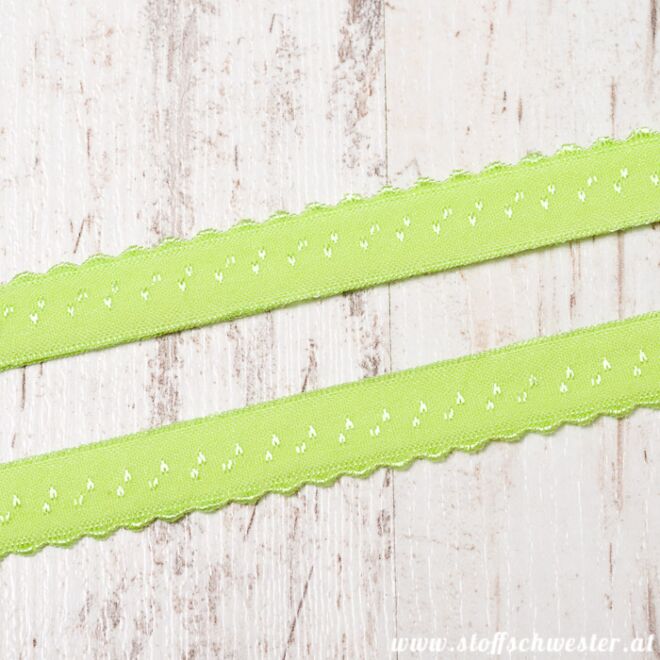 Stoffschwester Wäschegummi lime