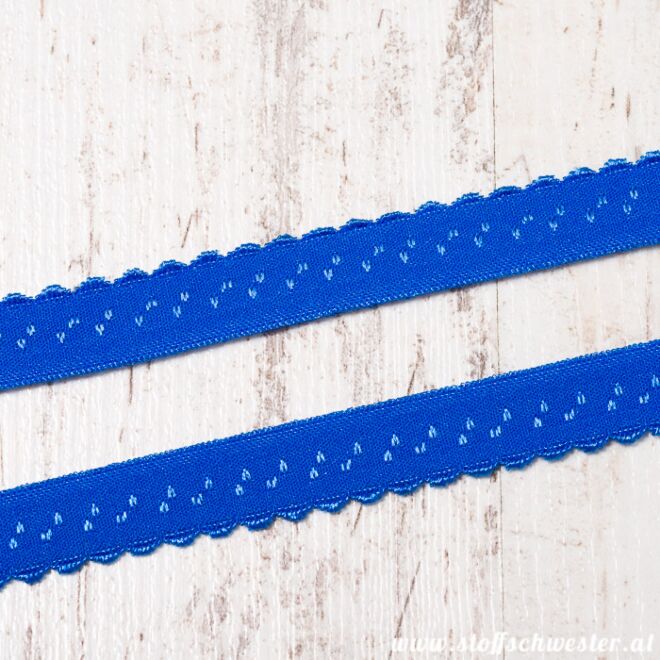 Stoffschwester Wäschegummi kobaltblau