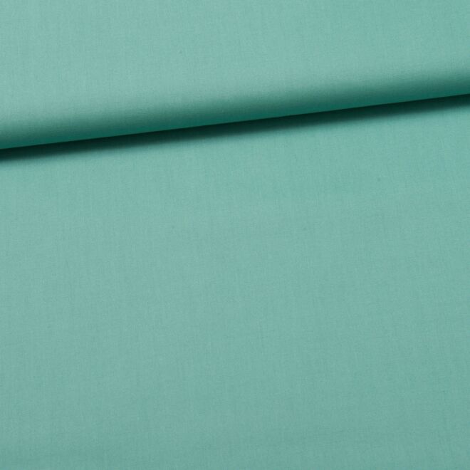 Unibaumwolle - soft touch - dunkelmint