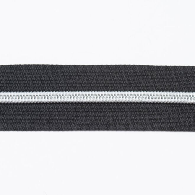 5mm Endlos-Reißverschluss "Metall" silber