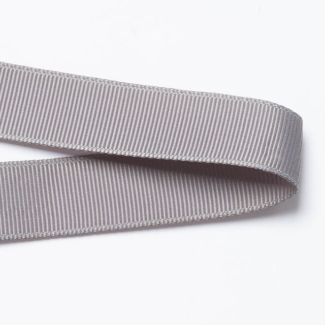 19mm Ripsband dunkelgrau