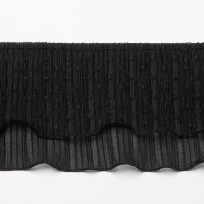 135mm Tüllborte schwarz