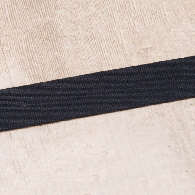 20mm Gurtband "Bonnie" Uni nachtblau