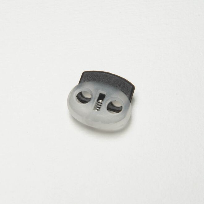 4,5mm Kordelstopper Duo Schwarz