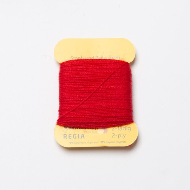 REGIA Stopf- und Beilaufgarn hochrot 2-fädig (5g)