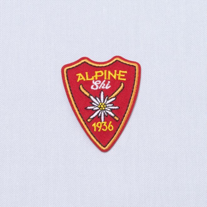 Aufbügler Alpin Ski rot