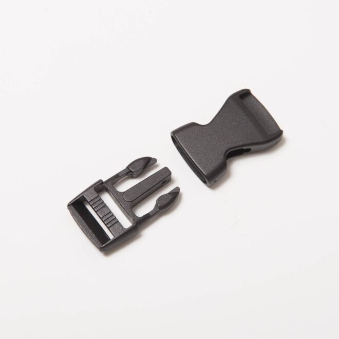 25mm Steckschnalle schwarz