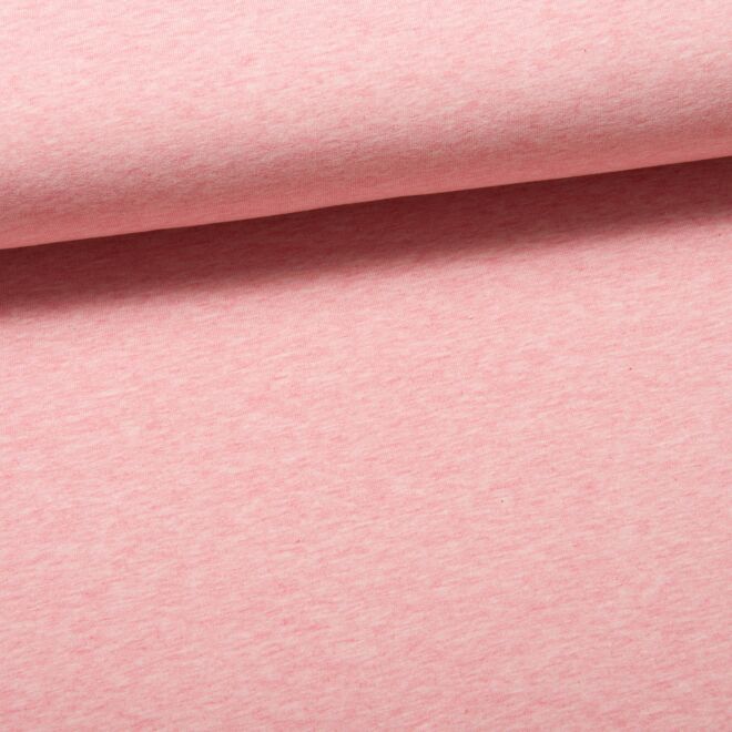 Kuscheljersey rosa-meliert