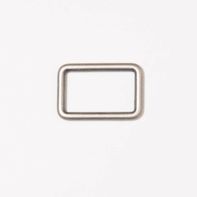 25mm Vierkantring silber-antik