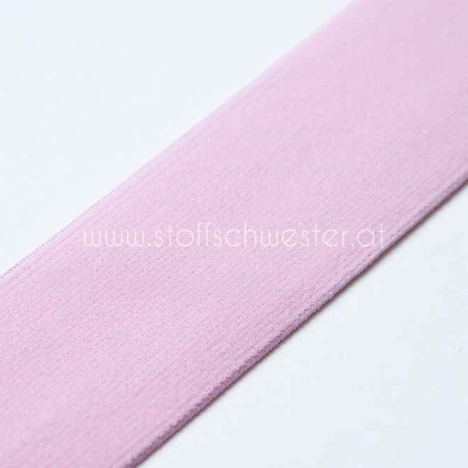 4cm Gummiband rosa