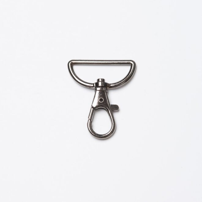 30mm Karabinerhaken "Mila" anthrazit