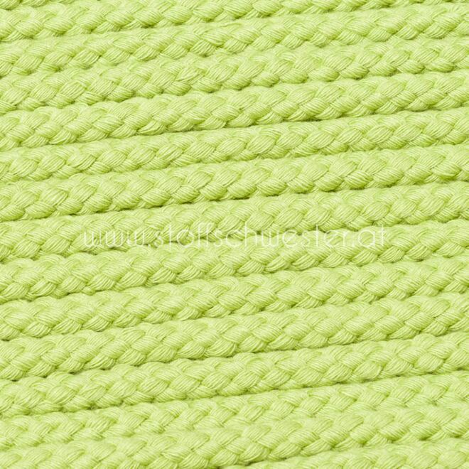 8mm Baumwollkordel limegrün