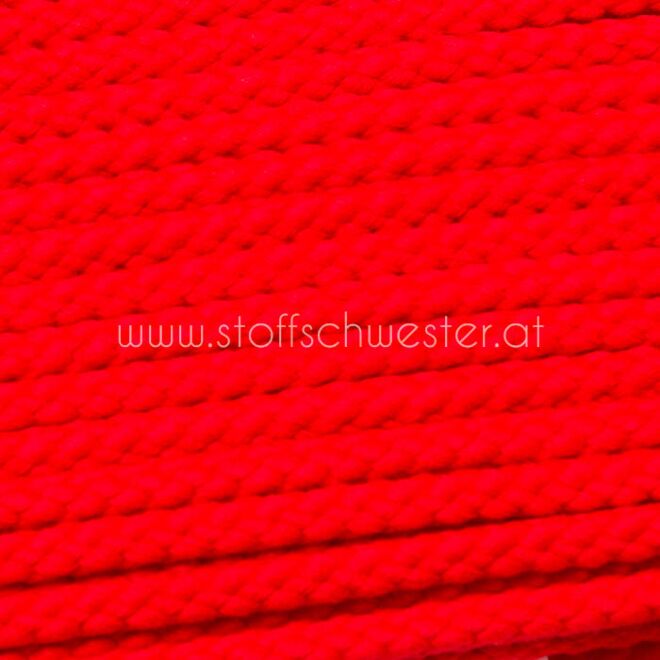 8mm Baumwollkordel rot