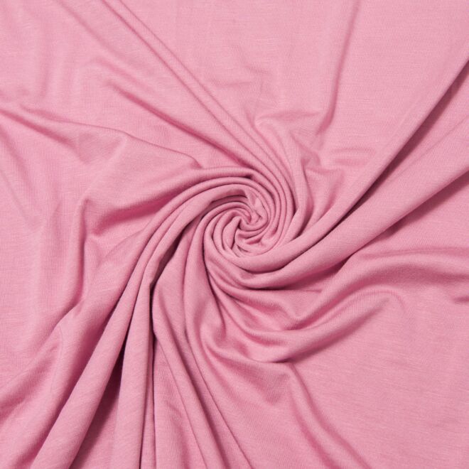 Bambusjersey altrosa