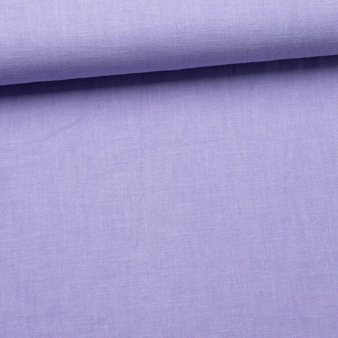 Stonewashed Leinen flieder