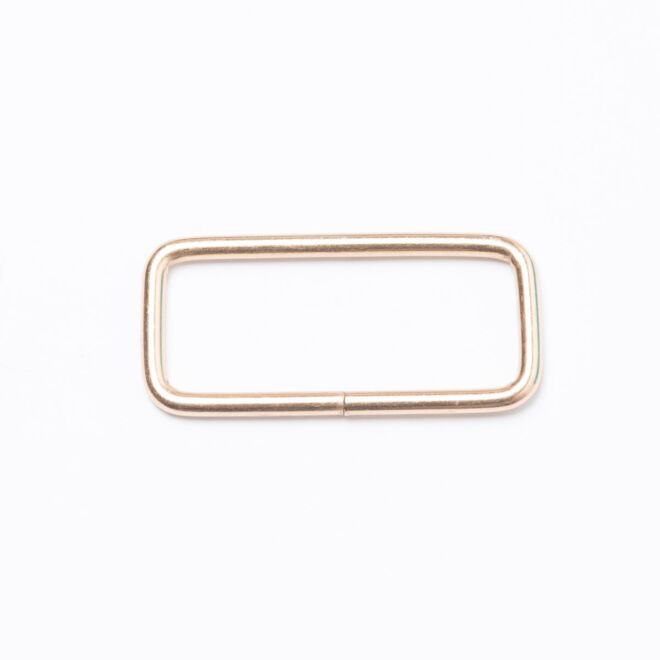 40mm Vierkantring/Rechteck gold