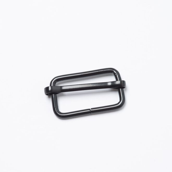 25mm Gurtschieber/Leiterschnalle schwarz