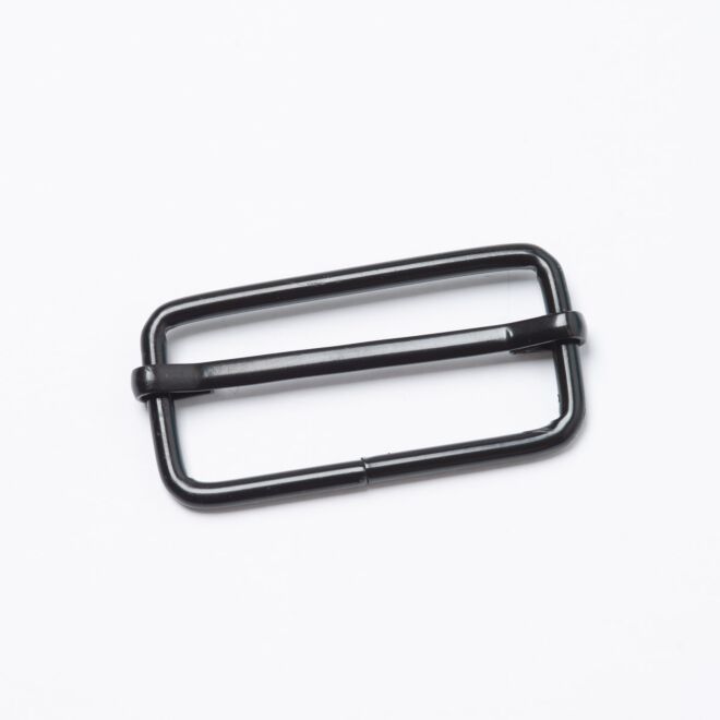 40mm Gurtschieber/Leiterschnalle schwarz