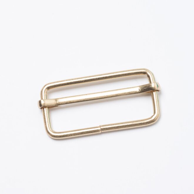 40mm Gurtschieber/Leiterschnalle gold