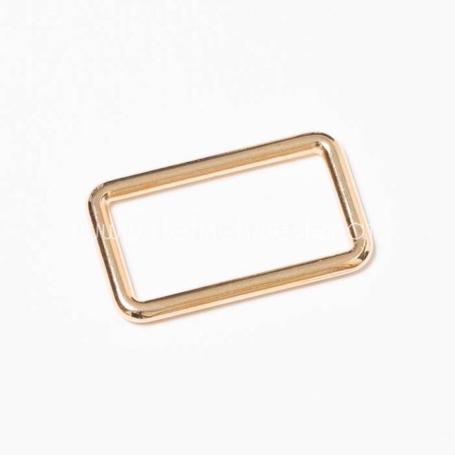 30mm Vierkantring gold 