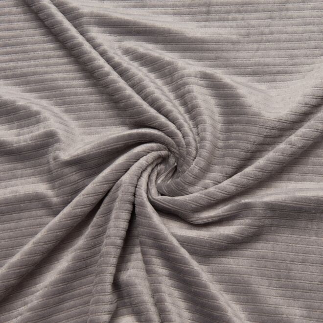 Cordjersey "Lars" grau