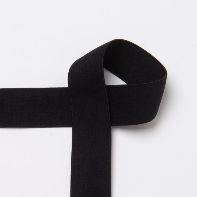 30mm Soft-Gummiband schwarz