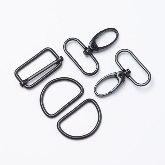 30mm Taschenzubehör-Set schwarz