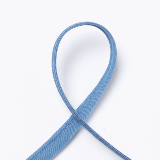 2mm Paspelband rauchblau
