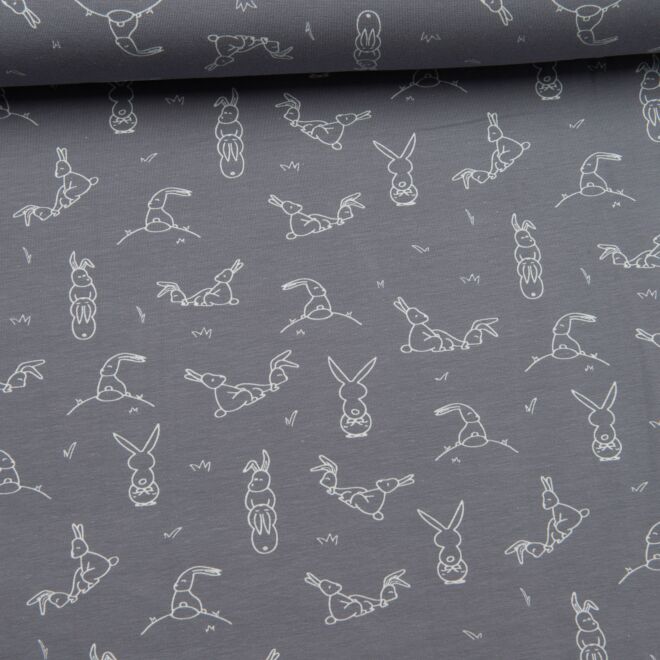 Bunny Love Jersey grau
