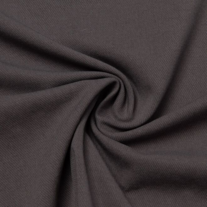 Lyocell-Baumwoll-Stretch grau