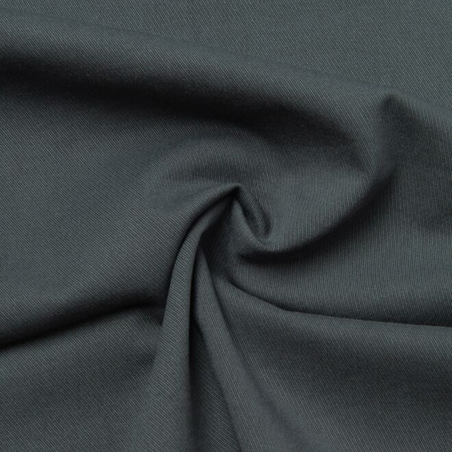 Lyocell-Baumwoll-Stretch graublau