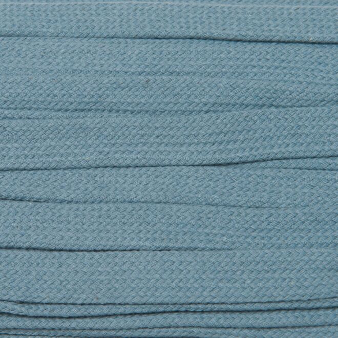 17mm Flachkordel rauchblau