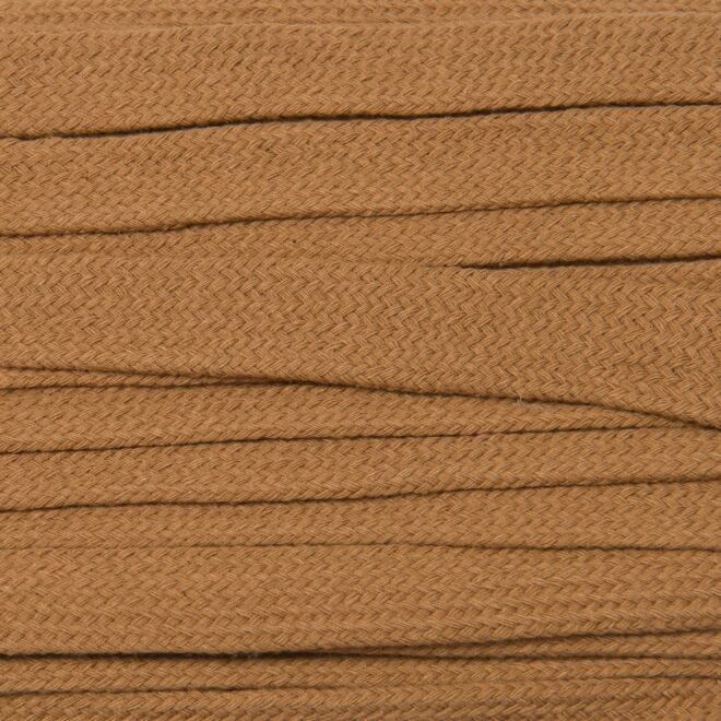 17mm Flachkordel haselnussbraun