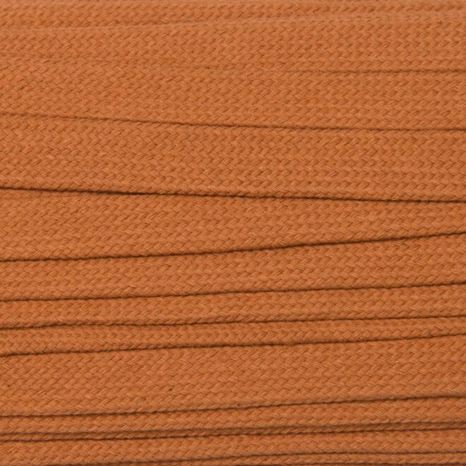 17mm Flachkordel rostbraun