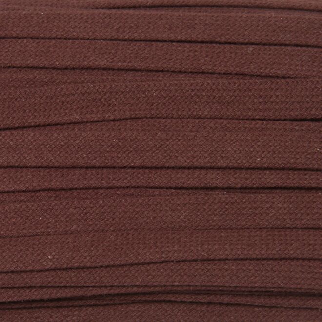 17mm Flachkordel schokobraun