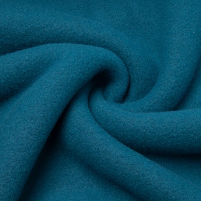 Merino-Woll-Flausch petrol