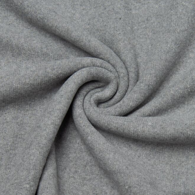 Strickstoff "Bono" grau