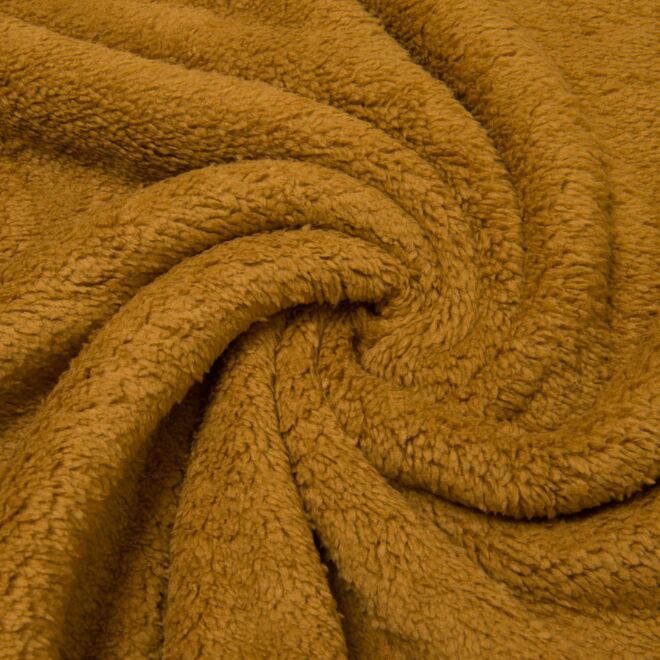 Double Face Plüsch "Tamme" senf