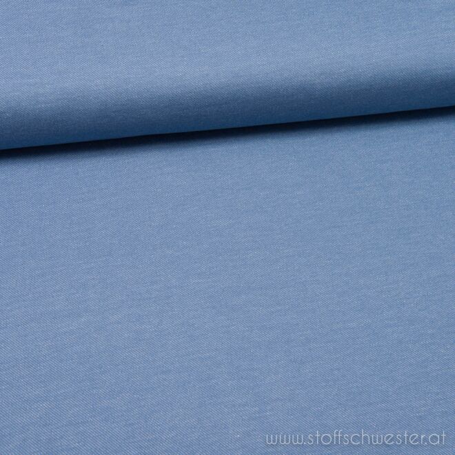 Jeansjersey rauchblau Austin Swafing