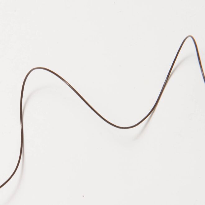 1mm Echtleder-Band schokobraun