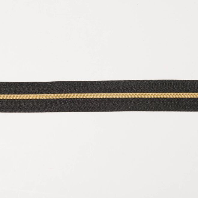 3mm Endlos-Reißverschluss "Metall" gold