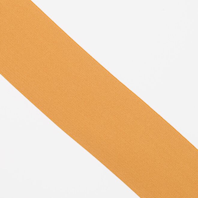 60mm Doubleface Gummiband "Soft" gold