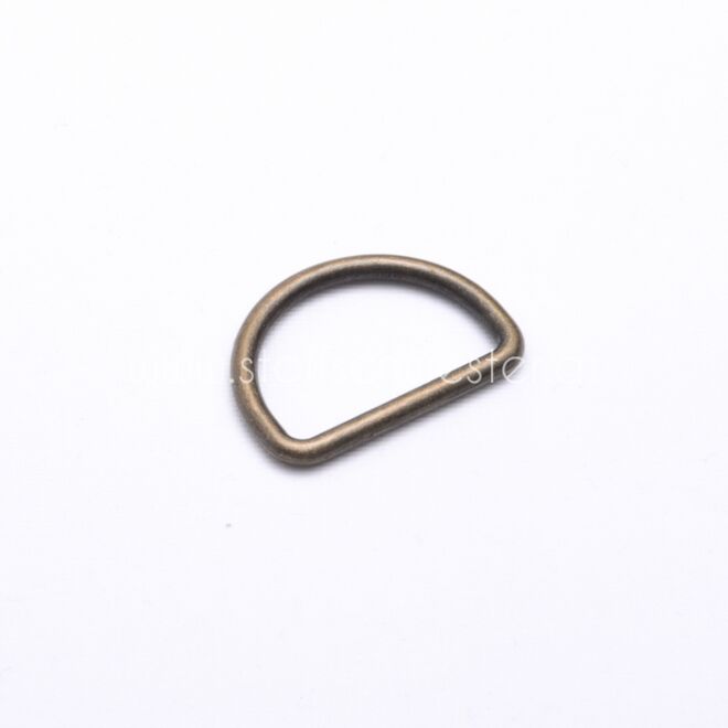 25mm D-Ring altmessing