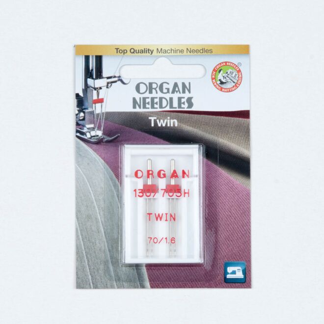 Organ Needles Twin 70/1,6 mm Doppelnadel 130/705 2 Stück