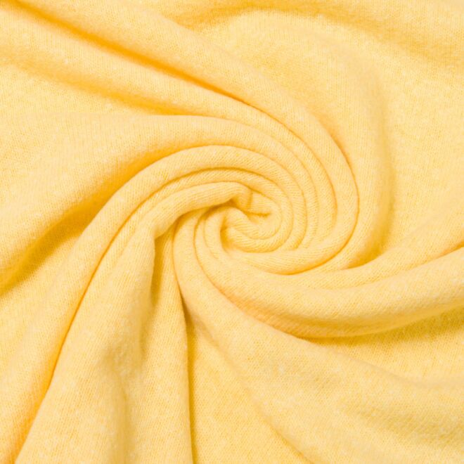 *SALE* Strickstoff "Bene" - Made in Italy - hellgelb