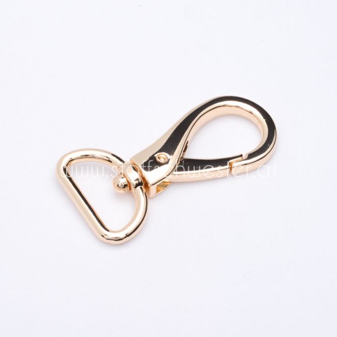 25mm Karabiner "Premium" gold