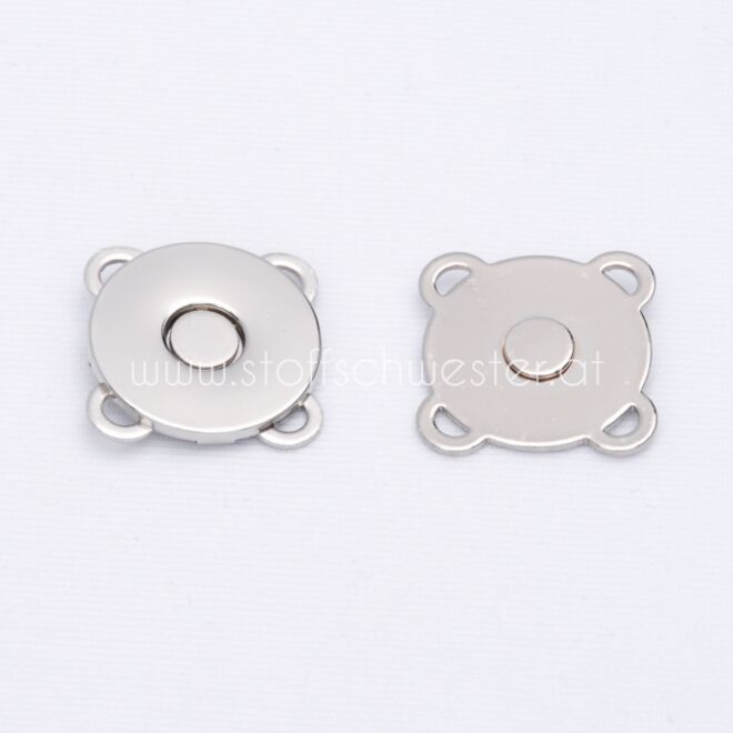 20mm Magnetverschluss "Leon" silber